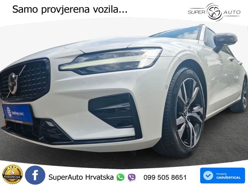 Volvo V60 2.0 B4 Benzin DCT ACC+HEAD+4xGR SJED+360+PANO