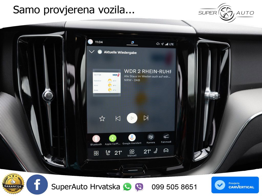 Volvo XC60 T6 AWD Geartronic ACC+HEAD+4xGR SJED+360+PANO