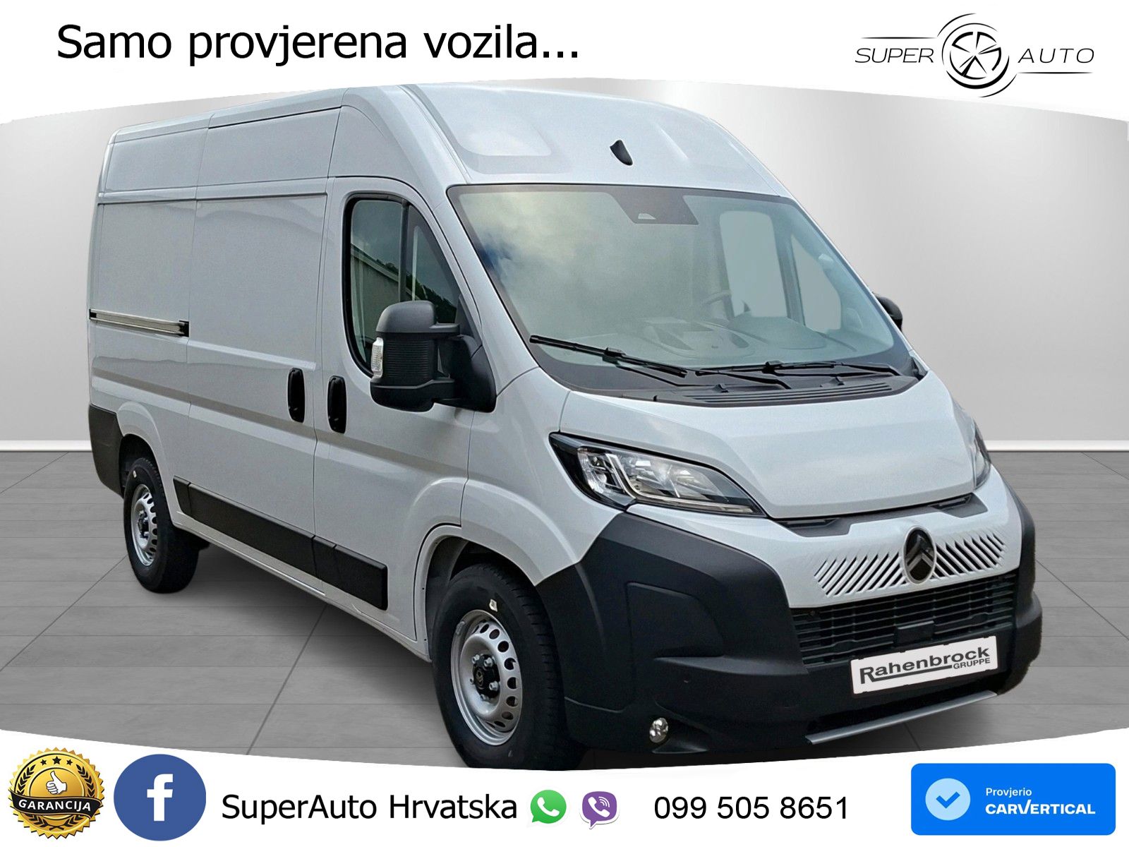 Citroën Jumper Kasten L2H2 Diesel 140 EAT8 3.5T Kamera 140 KS