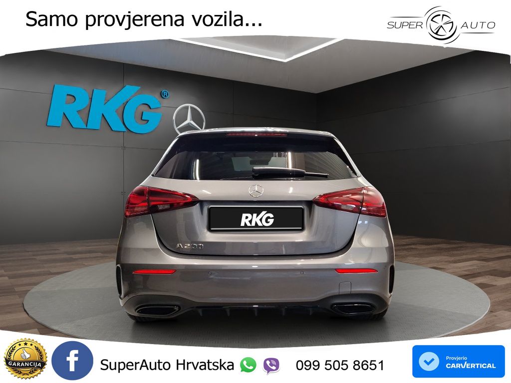 Mercedes-Benz A 200 7G-DCT AMG ACC+GR SJED+360+PANO