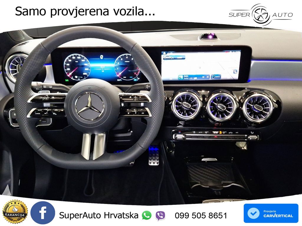 Mercedes-Benz A 200 7G-DCT AMG ACC+GR SJED+360+PANO