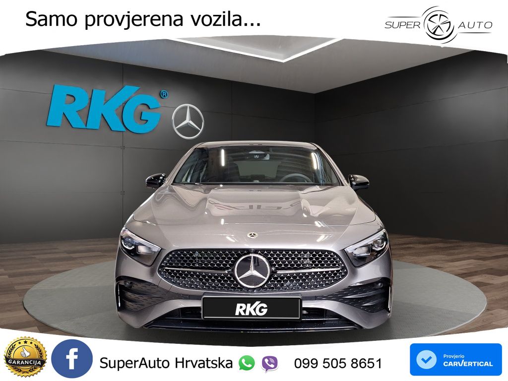 Mercedes-Benz A 200 7G-DCT AMG ACC+GR SJED+360+PANO