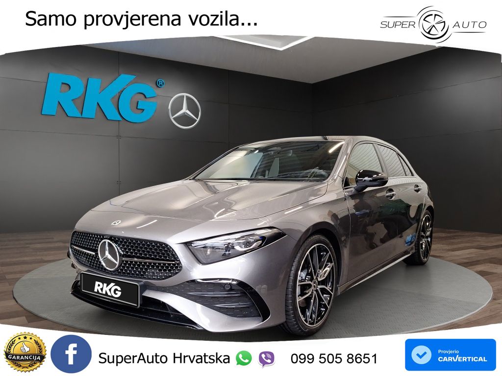 Mercedes-Benz A 200 7G-DCT AMG ACC+GR SJED+360+PANO