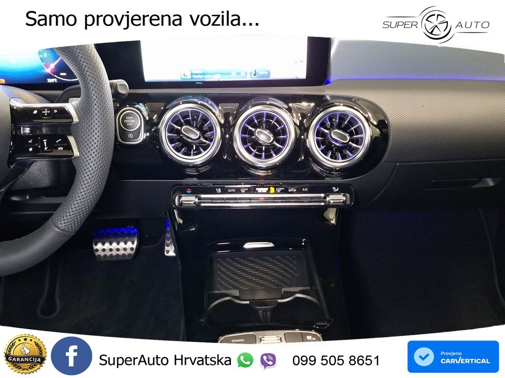 Mercedes-Benz A 200 7G-DCT AMG ACC+GR SJED+360+PANO