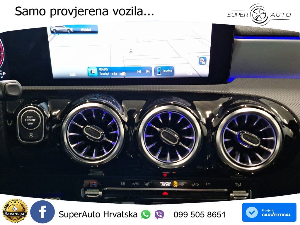 Mercedes-Benz A 200 7G-DCT AMG ACC+GR SJED+360+PANO