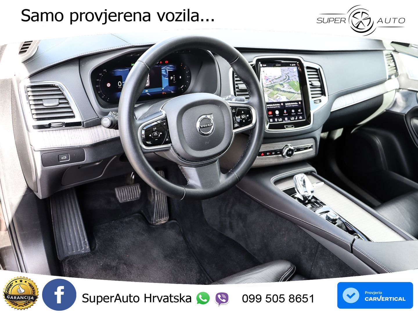 Volvo XC90 2.0 B5 Diesel AWD Automatic ACC+GR SJED+360+PANO