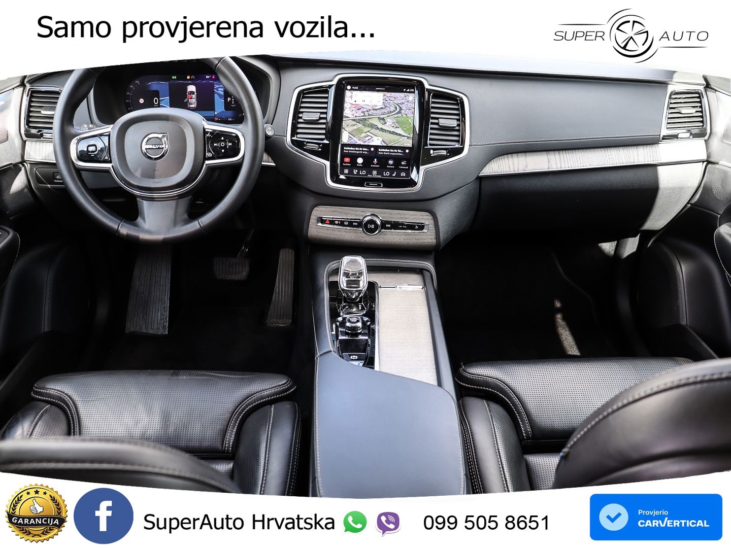 Volvo XC90 2.0 B5 Diesel AWD Automatic ACC+GR SJED+360+PANO