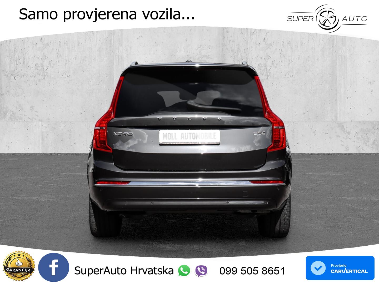 Volvo XC90 2.0 B5 Diesel AWD Automatic ACC+GR SJED+360+PANO