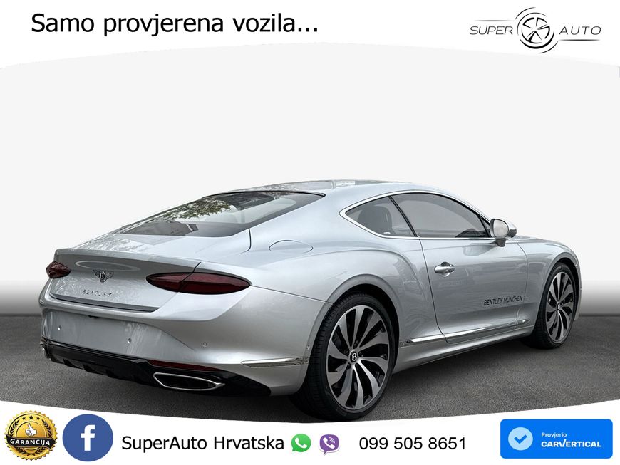 Bentley Continental GT IV 4.0 V8 TFSi (680 KS) AWD DCT LED+GR SJED+ACC