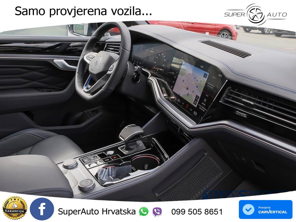 Volkswagen Touareg R 3.0 V6 TFSI (462 KS) 4MOTION Tiptronic ZRAČNI+ACC+4xGR SJED+360