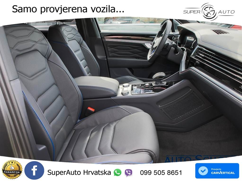 Volkswagen Touareg R 3.0 V6 TFSI (462 KS) 4MOTION Tiptronic ZRAČNI+ACC+4xGR SJED+360