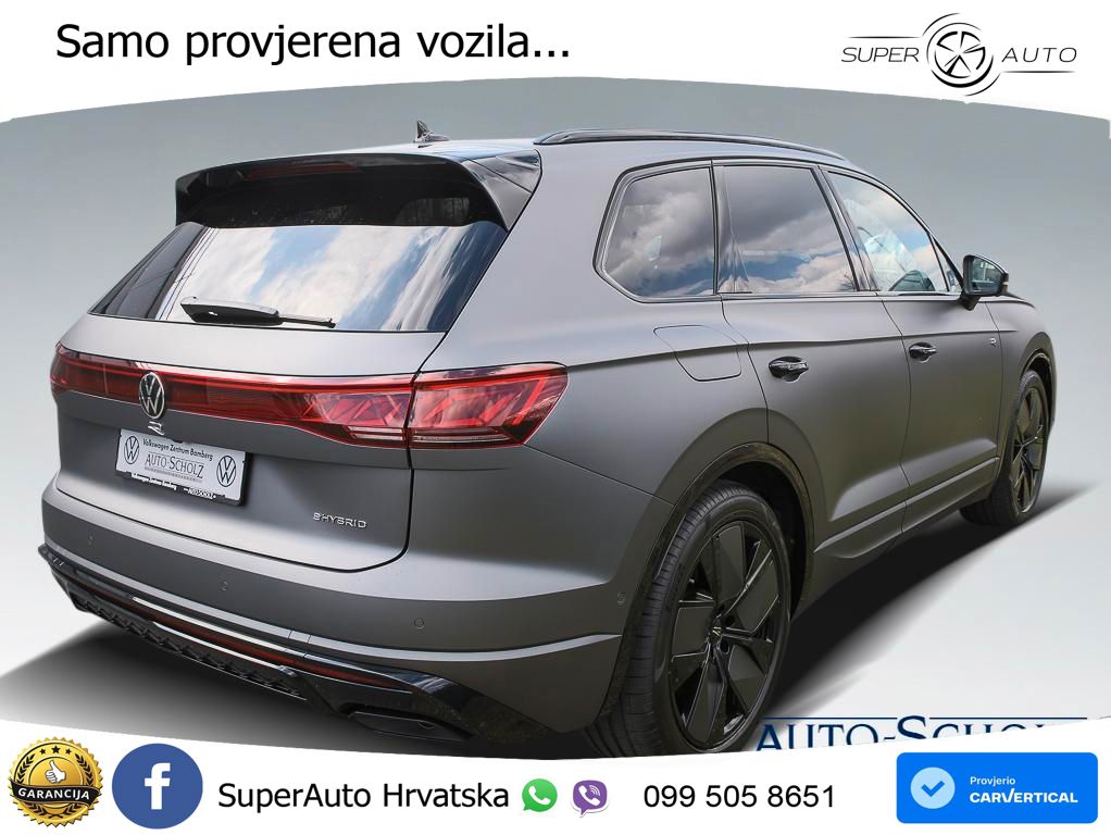 Volkswagen Touareg R 3.0 V6 TFSI (462 KS) 4MOTION Tiptronic ZRAČNI+ACC+4xGR SJED+360