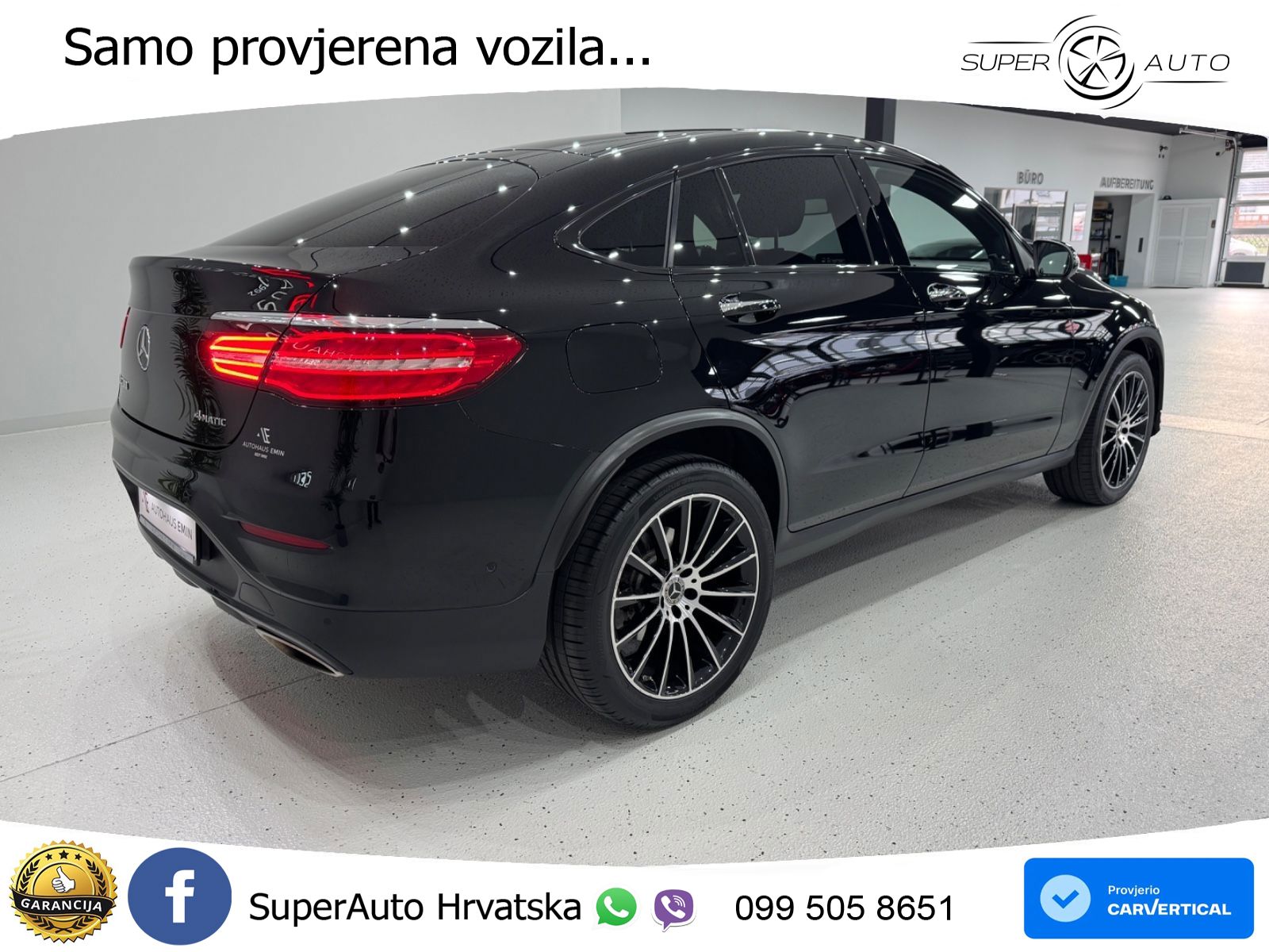 Mercedes GLC Coupe 300 (245 KS) 4MATIC G-TRONIC LED+GR SJED+ACC