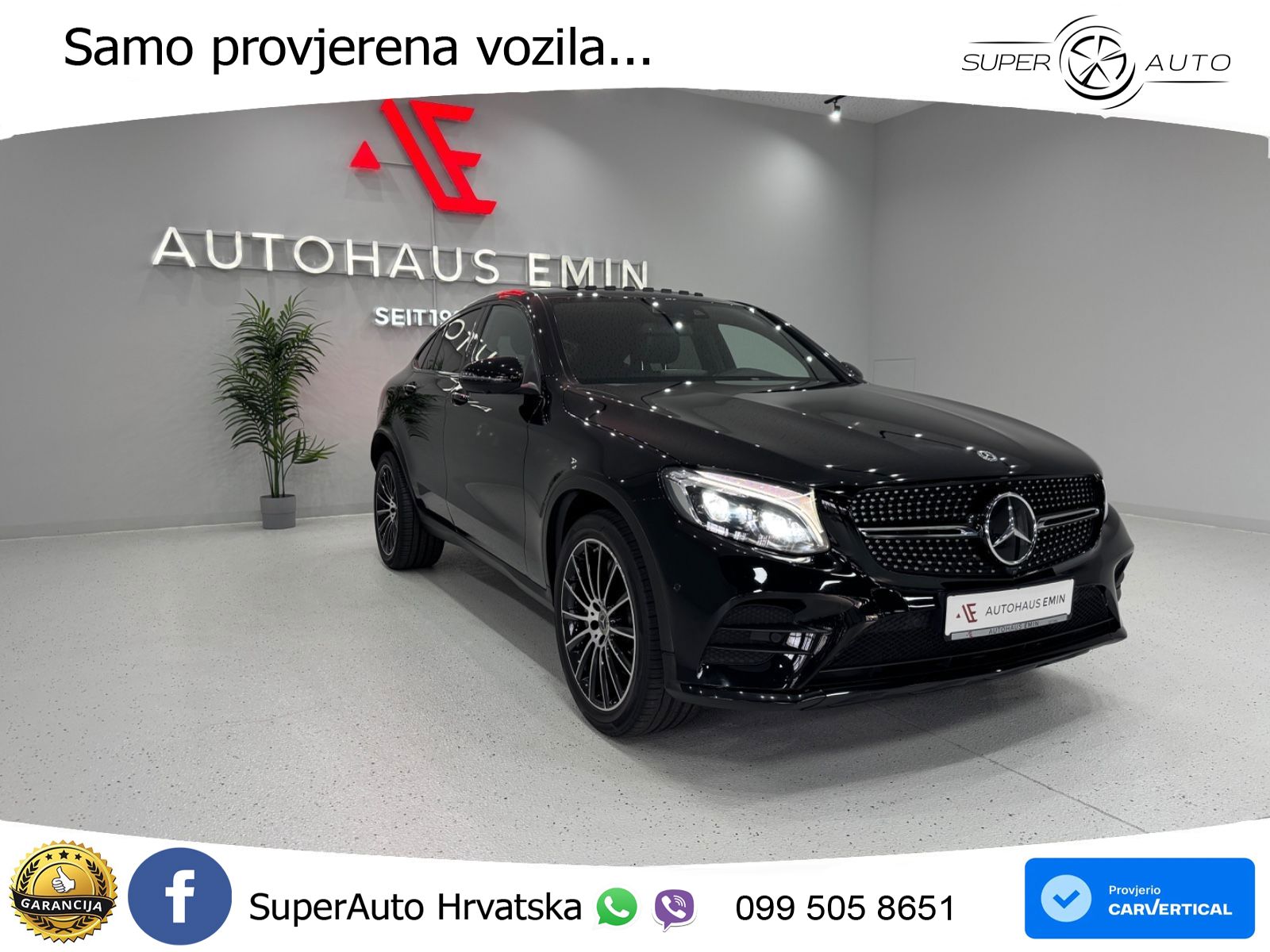 Mercedes GLC Coupe 300 (245 KS) 4MATIC G-TRONIC LED+GR SJED+ACC