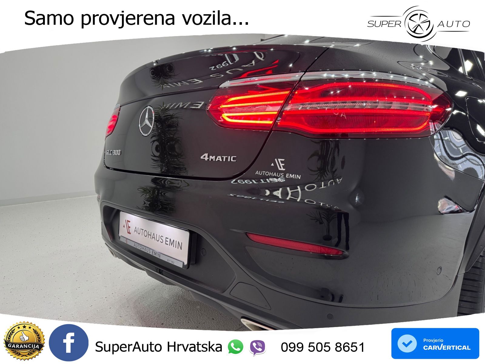 Mercedes GLC Coupe 300 (245 KS) 4MATIC G-TRONIC LED+GR SJED+ACC