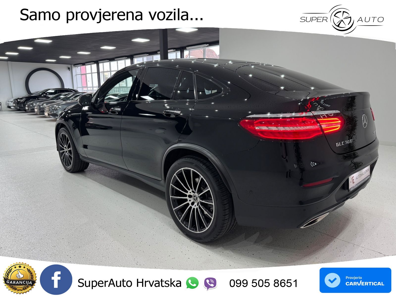 Mercedes GLC Coupe 300 (245 KS) 4MATIC G-TRONIC LED+GR SJED+ACC