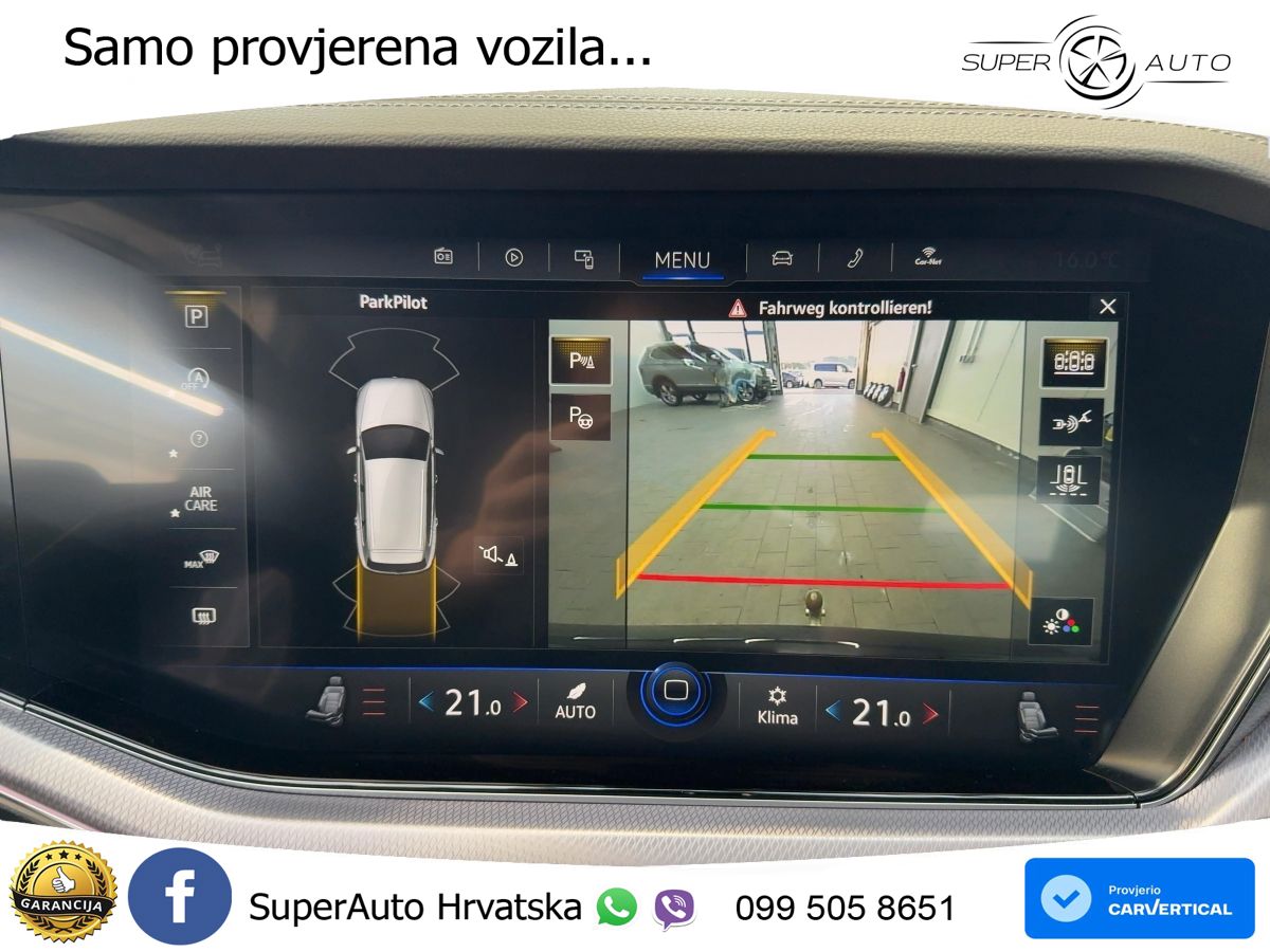 Volkswagen Touareg 3.0 V6 TDI (286 KS) 4MOTION Tiptronic R-Line ZRAČNI+ACC+4xGR SJED+KAM