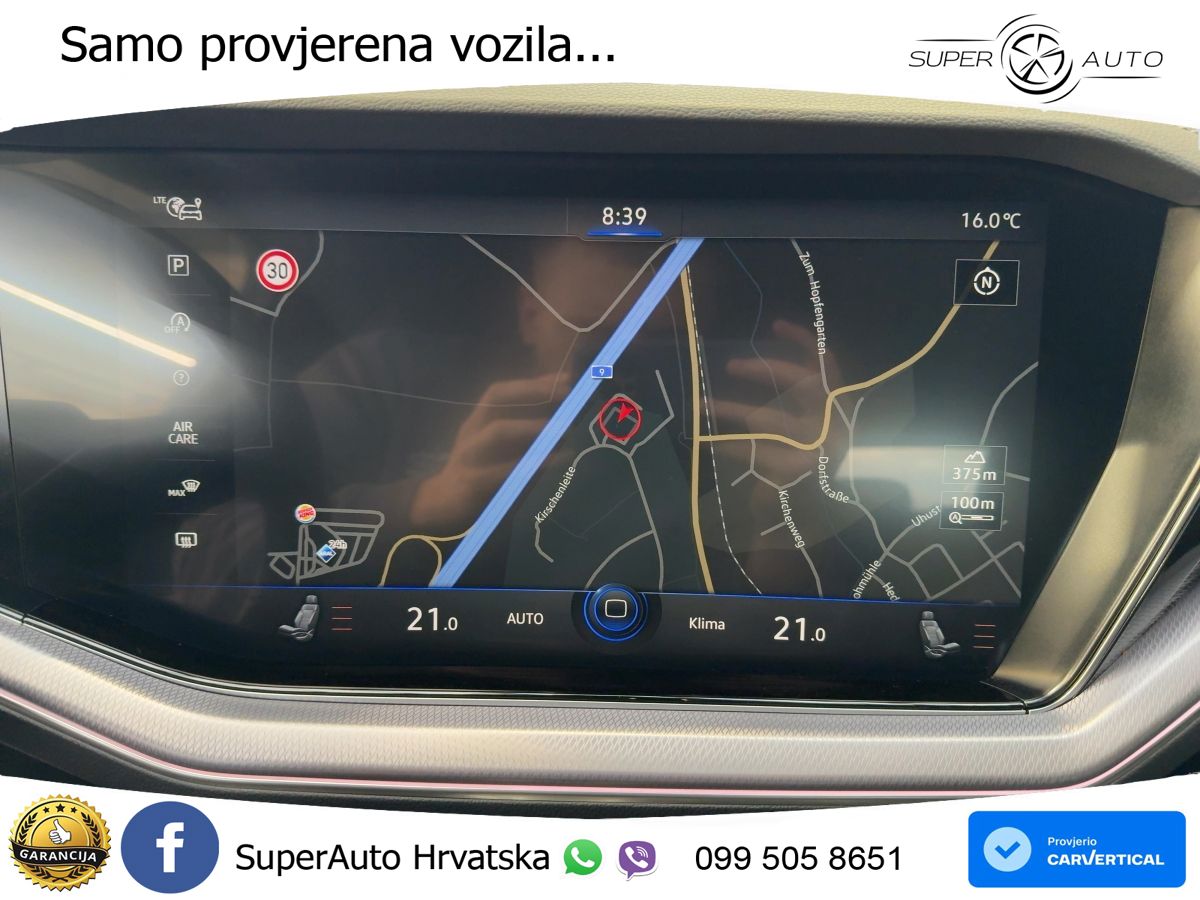 Volkswagen Touareg 3.0 V6 TDI (286 KS) 4MOTION Tiptronic R-Line ZRAČNI+ACC+4xGR SJED+KAM