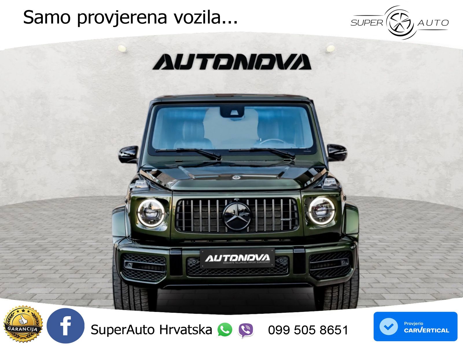 Mercedes AMG G 63 Long V8 (585 KS) 4MATIC 9G-TRONIC AMG SPEEDSHIFT TCT Manufaktur LED+GR SJED+ACC