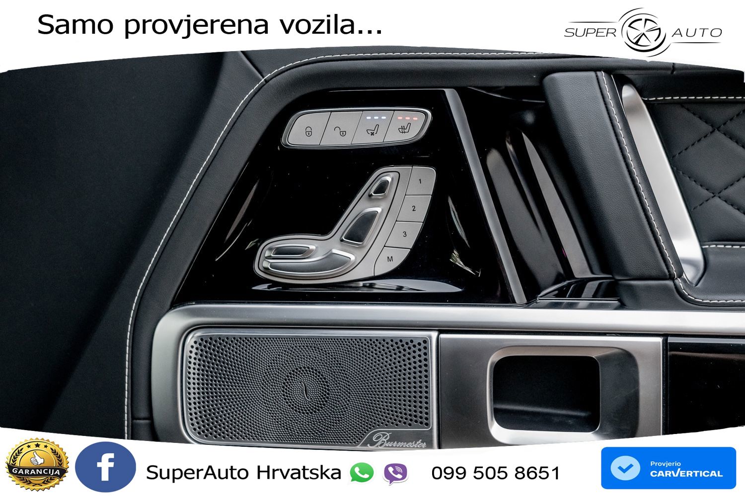 Mercedes AMG G 63 Long V8 (585 KS) 4MATIC 9G-TRONIC AMG SPEEDSHIFT TCT Manufaktur LED+GR SJED+ACC