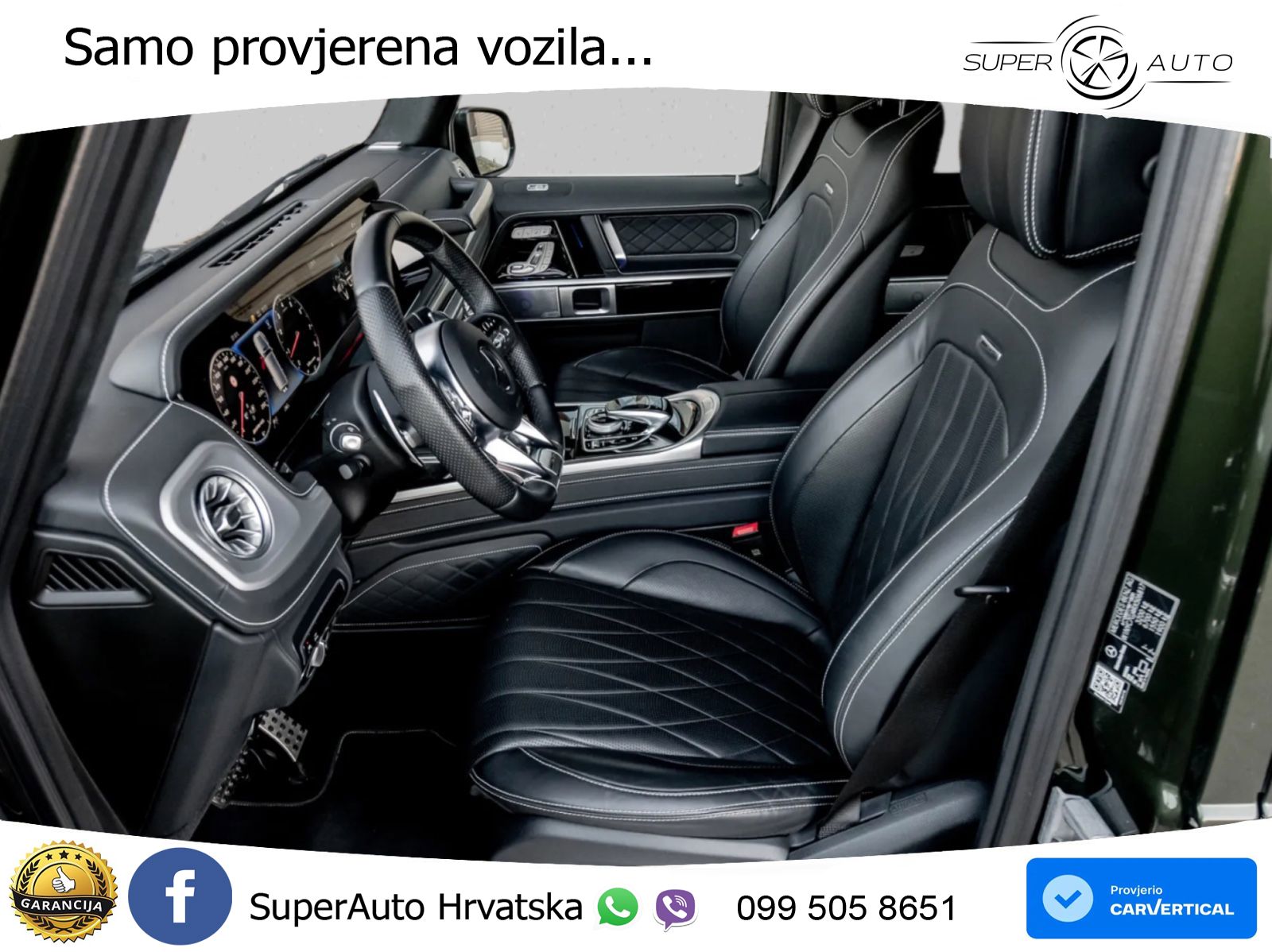 Mercedes AMG G 63 Long V8 (585 KS) 4MATIC 9G-TRONIC AMG SPEEDSHIFT TCT Manufaktur LED+GR SJED+ACC