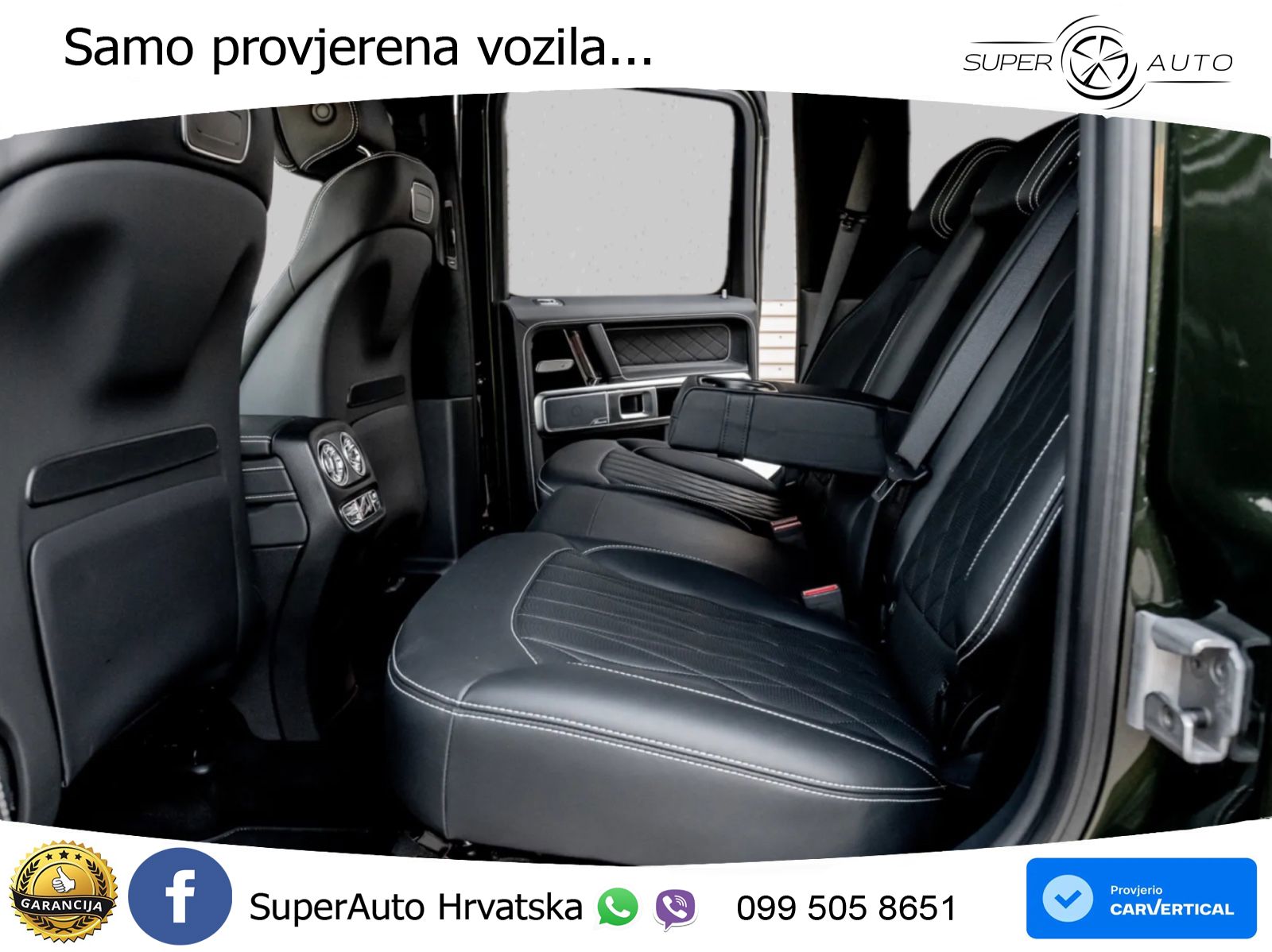 Mercedes AMG G 63 Long V8 (585 KS) 4MATIC 9G-TRONIC AMG SPEEDSHIFT TCT Manufaktur LED+GR SJED+ACC