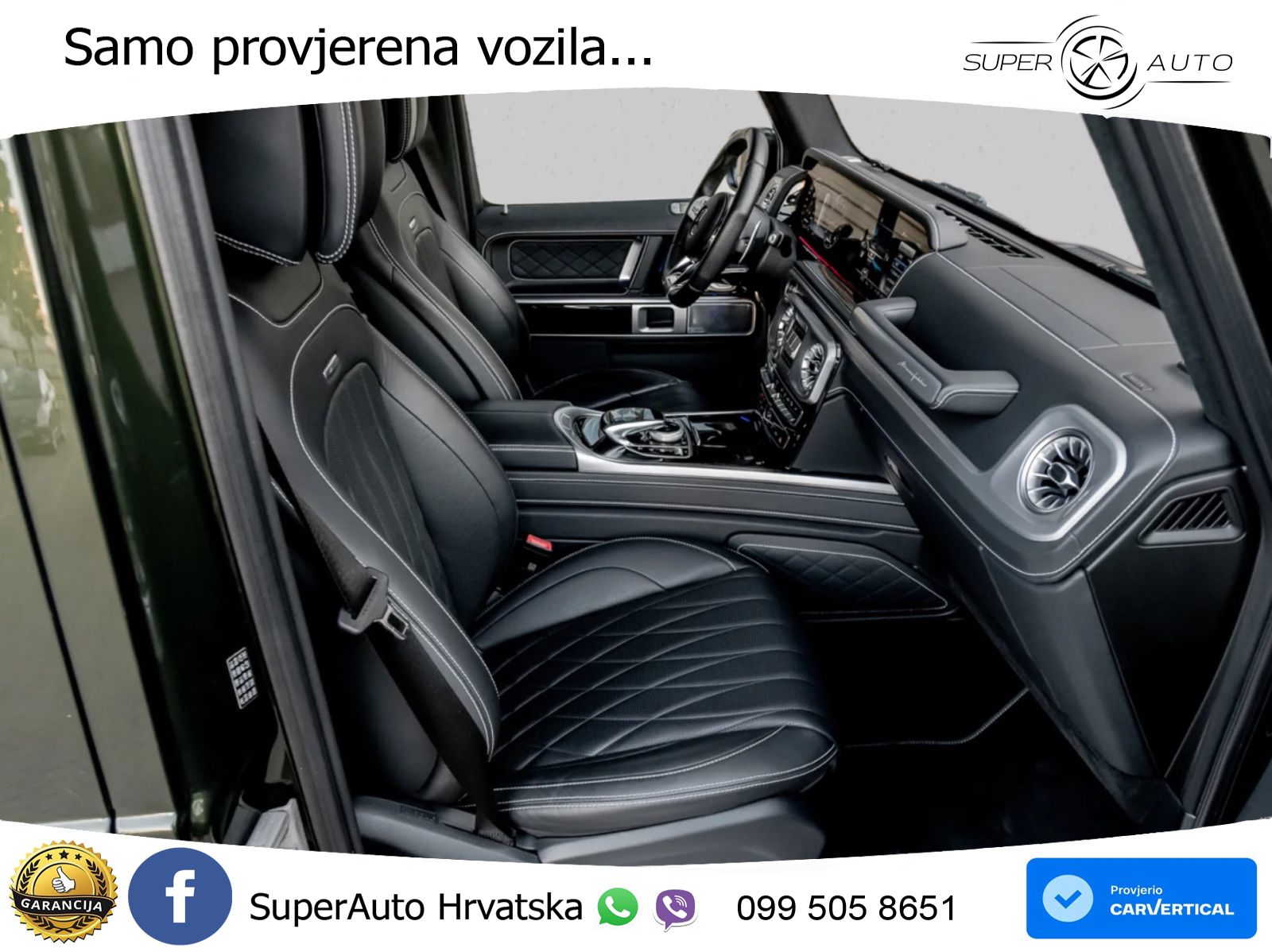 Mercedes AMG G 63 Long V8 (585 KS) 4MATIC 9G-TRONIC AMG SPEEDSHIFT TCT Manufaktur LED+GR SJED+ACC