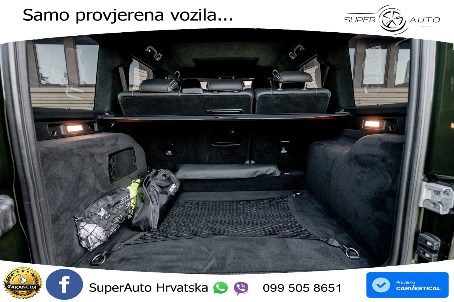 Mercedes AMG G 63 Long V8 (585 KS) 4MATIC 9G-TRONIC AMG SPEEDSHIFT TCT Manufaktur LED+GR SJED+ACC