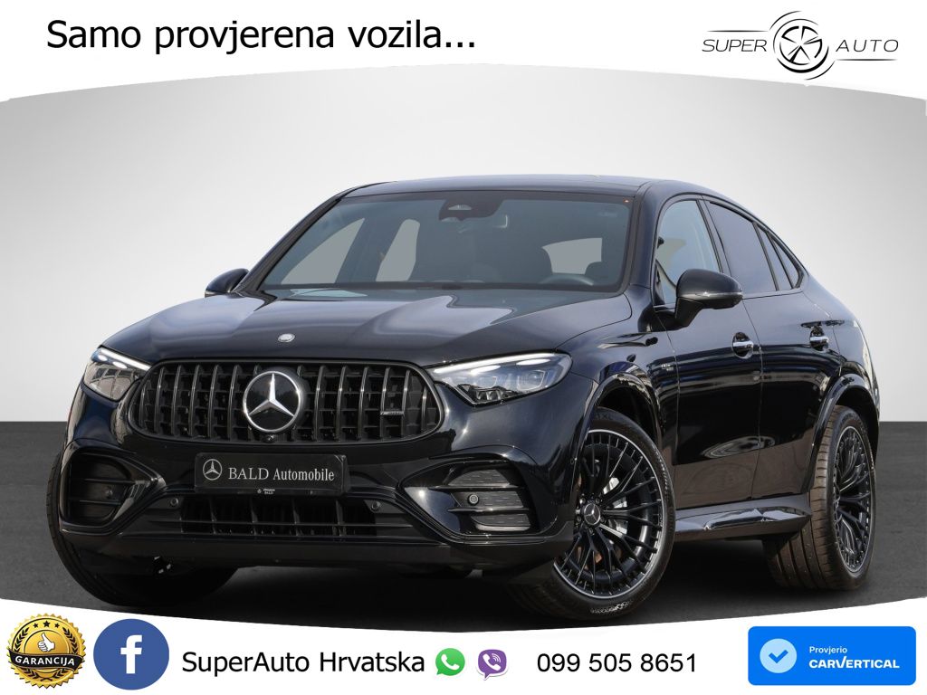 Mercedes GLC Coupe AMG GLC 43 (421 KS) 4MATIC AMG SPEEDSHIFT MCT 9G ACC+HEAD+GR SJED+360+PANO