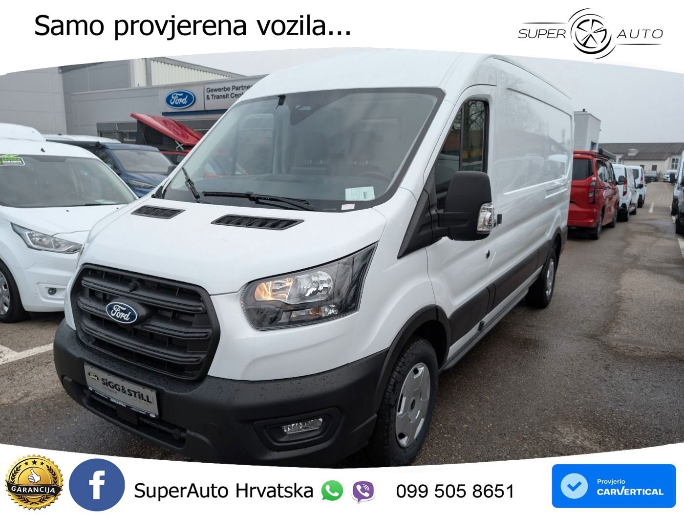 Ford Transit Kasten 350 L3 Trend AHK*SHZ*PDC*CAM*SYNC 131 KS