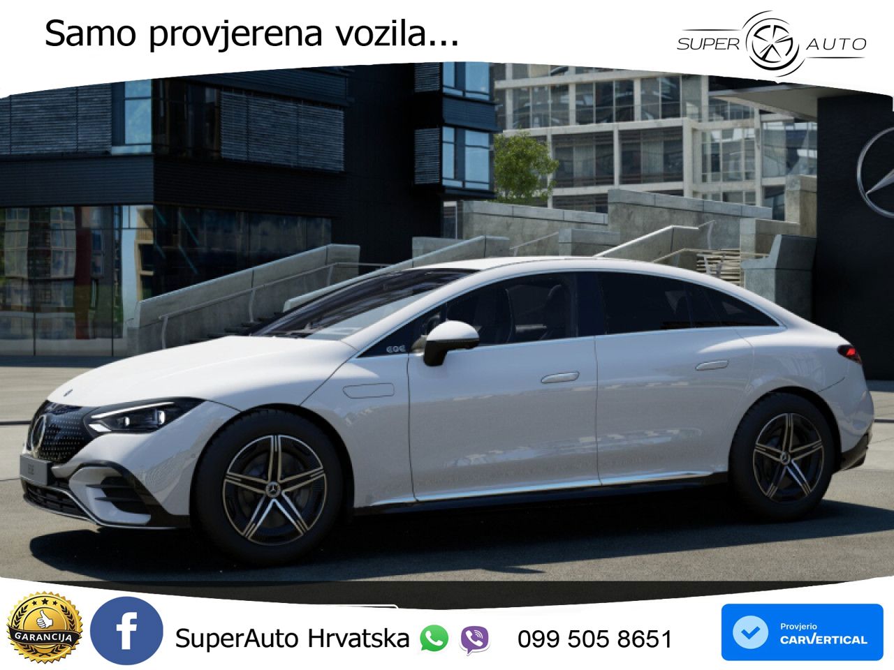 Mercedes EQE 350+ 105 kWh (320 KS) AMG LED+GR SJED+ACC