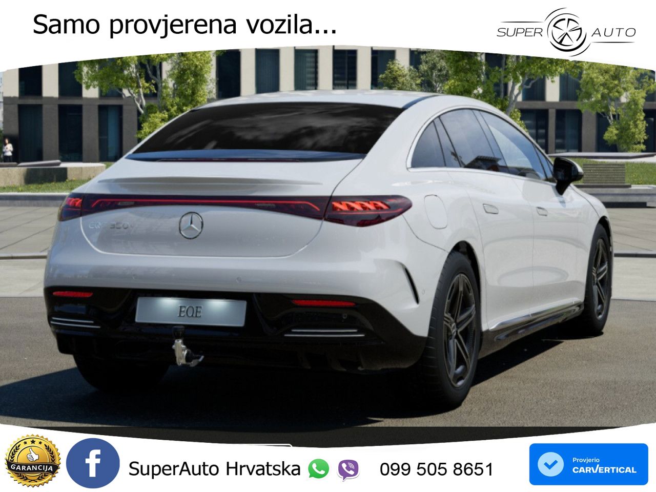 Mercedes EQE 350+ 105 kWh (320 KS) AMG LED+GR SJED+ACC