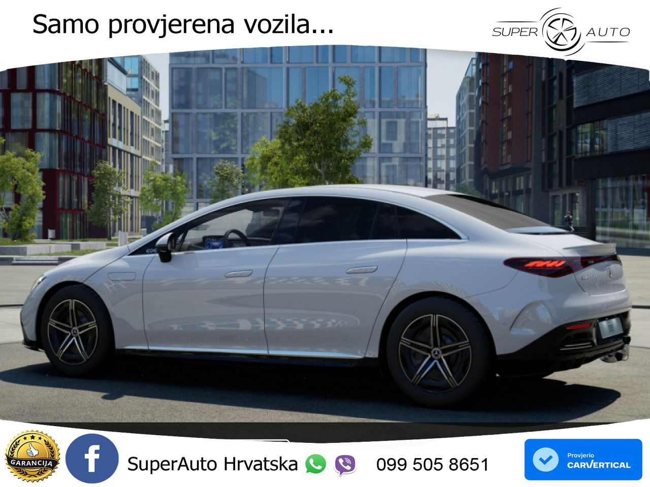 Mercedes EQE 350+ 105 kWh (320 KS) AMG LED+GR SJED+ACC