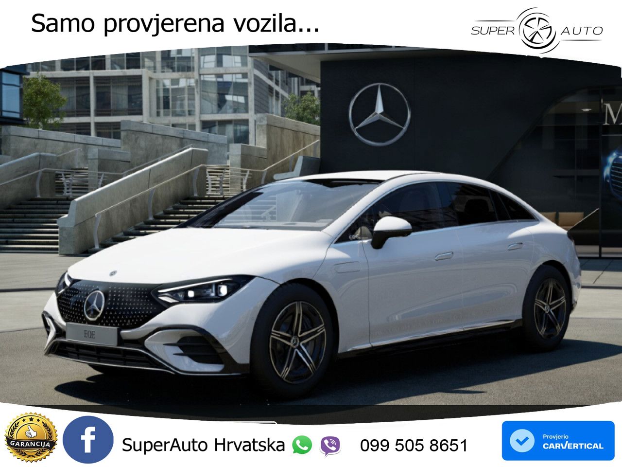 Mercedes EQE 350+ 105 kWh (320 KS) AMG LED+GR SJED+ACC