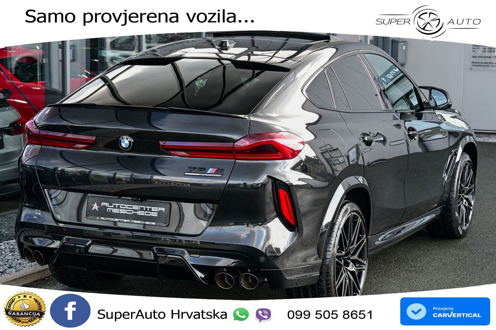 BMW X6 M Competition 4.4 V8 (625 KS) xDrive Steptronic ACC+HEAD+4xGR SJED+360+PANO