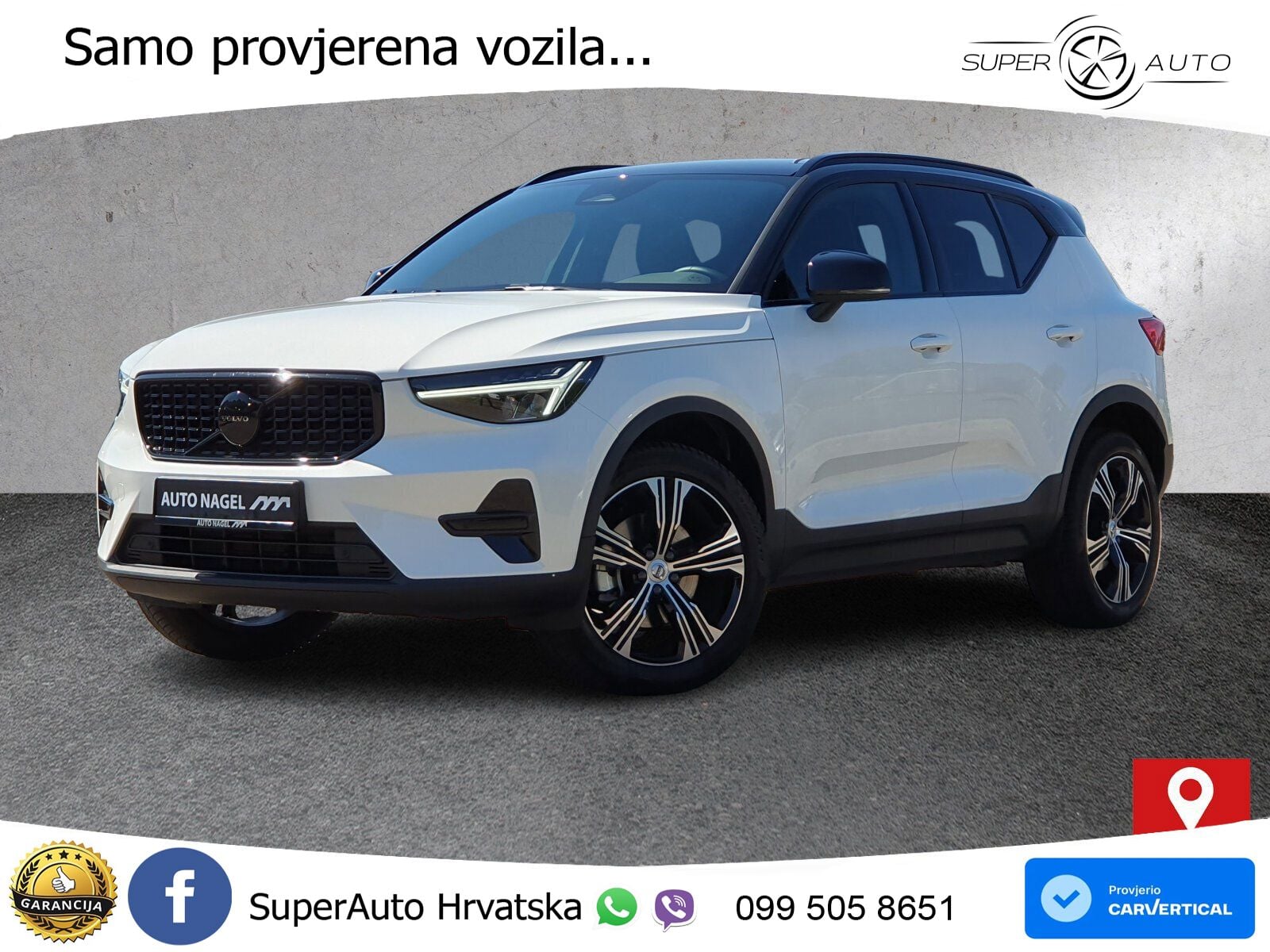 Volvo XC40 2.0 B3 163 KS Automatic LED+GR SJED+ACC