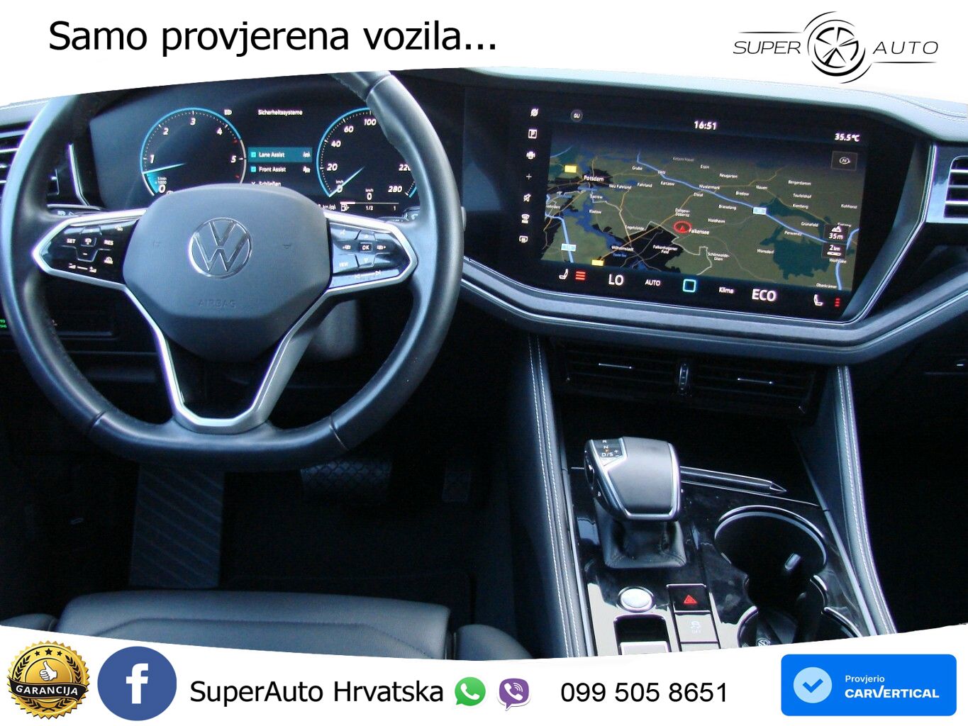 Volkswagen Touareg 3.0 V6 TDI (231 KS) 4MOTION Tiptronic LED+GR SJED+ACC