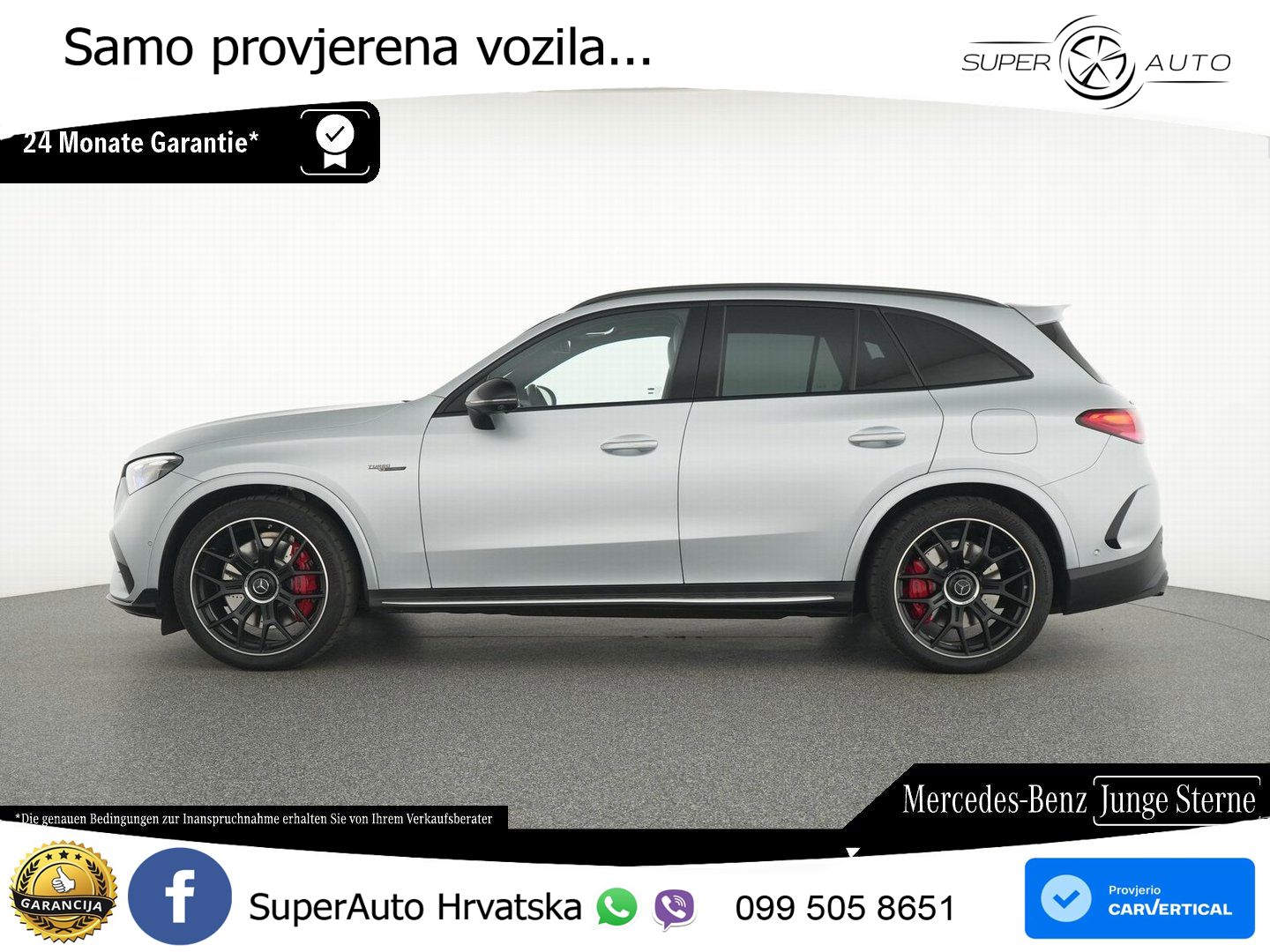 Mercedes AMG GLC 63 S E PERFORMANCE (680 KS) 4MATIC+ AMG SPEEDSHIFT MCT 9G ACC+HEAD+GR SJED+360+PANO