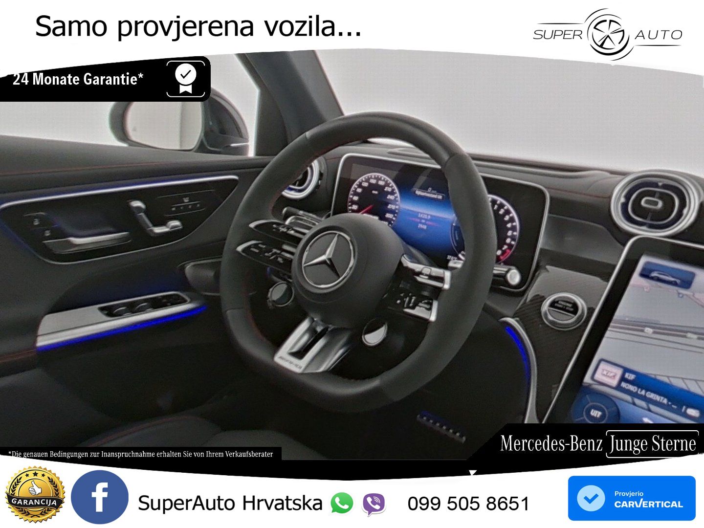 Mercedes AMG GLC 63 S E PERFORMANCE (680 KS) 4MATIC+ AMG SPEEDSHIFT MCT 9G ACC+HEAD+GR SJED+360+PANO