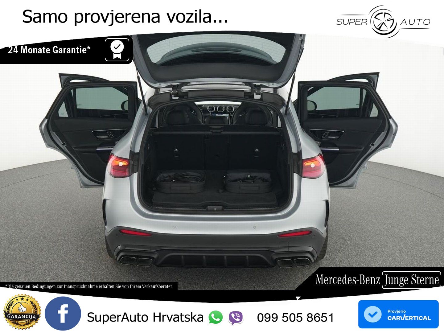 Mercedes AMG GLC 63 S E PERFORMANCE (680 KS) 4MATIC+ AMG SPEEDSHIFT MCT 9G ACC+HEAD+GR SJED+360+PANO