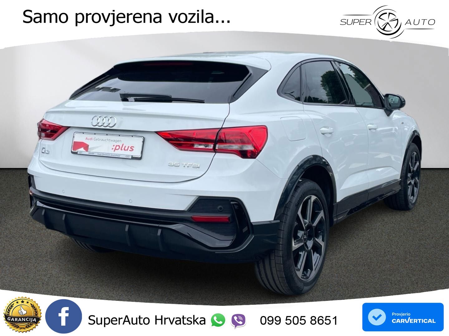 Audi Q3 II Sportback 35 TFSI (150 KS) S tronic S line LED+GR SJED+ACC