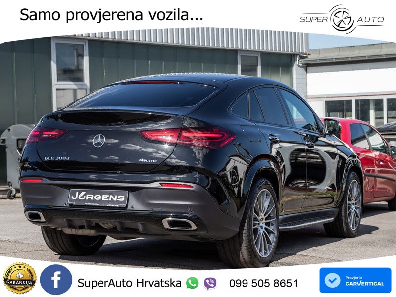 Mercedes GLE Coupe 300d (269 KS) EQ Boost 4MATIC 9G-TRONIC AMG ACC+HEAD+4xGR SJED+360+PANO
