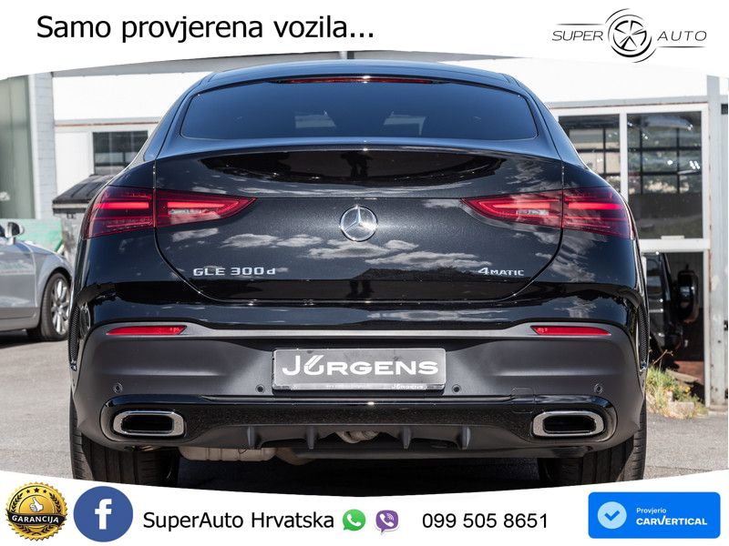 Mercedes GLE Coupe 300d (269 KS) EQ Boost 4MATIC 9G-TRONIC AMG ACC+HEAD+4xGR SJED+360+PANO