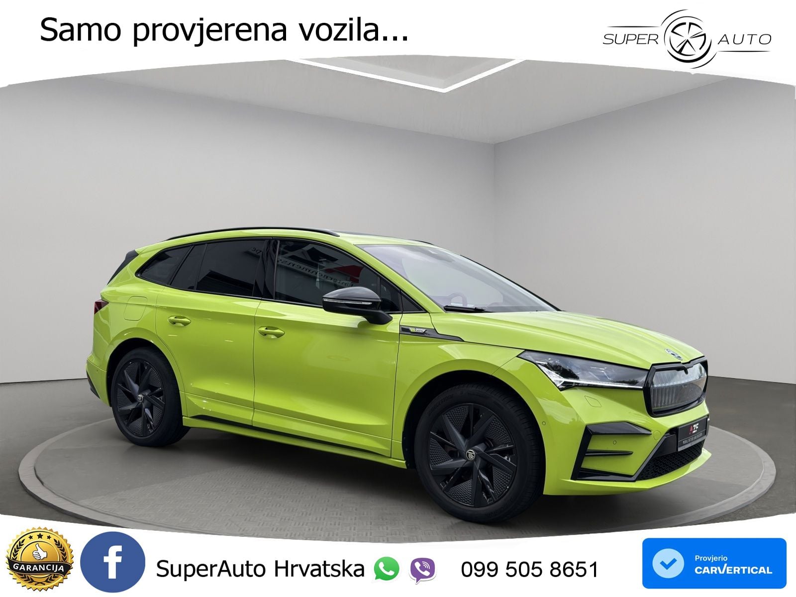 Škoda Enyaq iV RS 82 kWh (340 KS) AWD Lounge LED+GR SJED+ACC