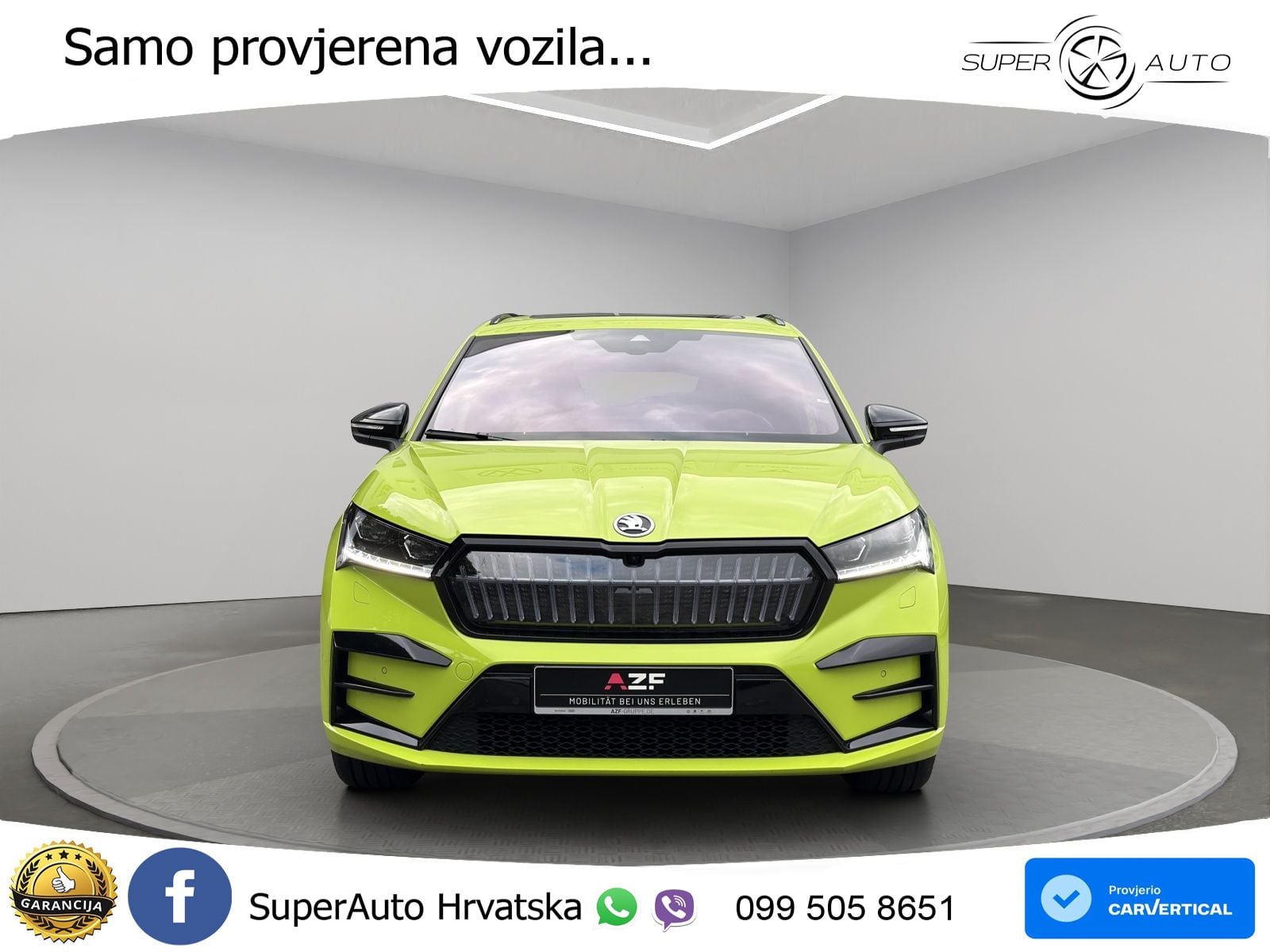 Škoda Enyaq iV RS 82 kWh (340 KS) AWD Lounge LED+GR SJED+ACC