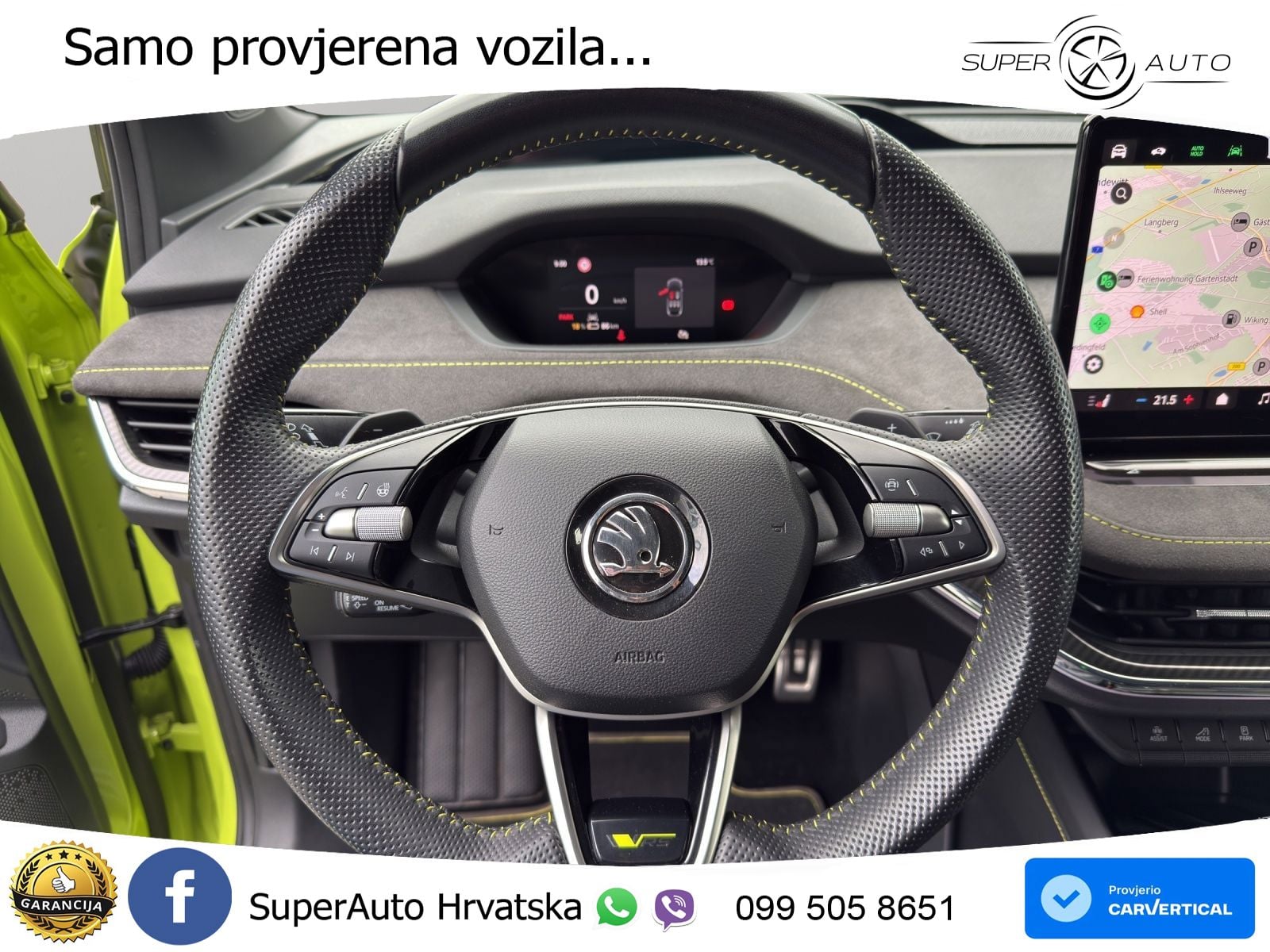 Škoda Enyaq iV RS 82 kWh (340 KS) AWD Lounge LED+GR SJED+ACC