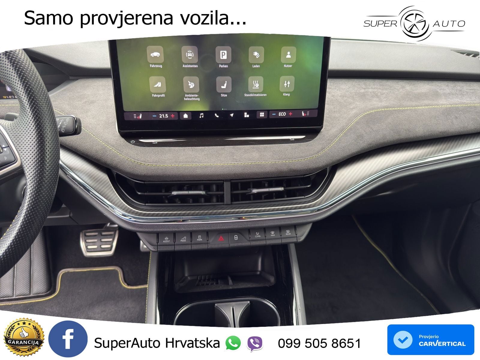 Škoda Enyaq iV RS 82 kWh (340 KS) AWD Lounge LED+GR SJED+ACC