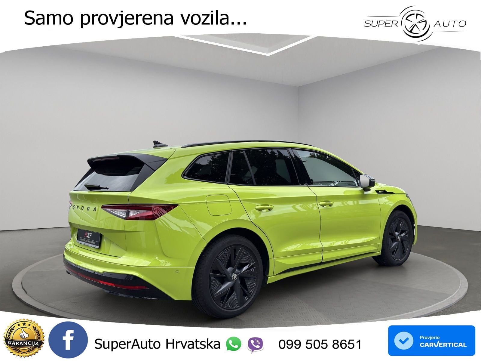 Škoda Enyaq iV RS 82 kWh (340 KS) AWD Lounge LED+GR SJED+ACC