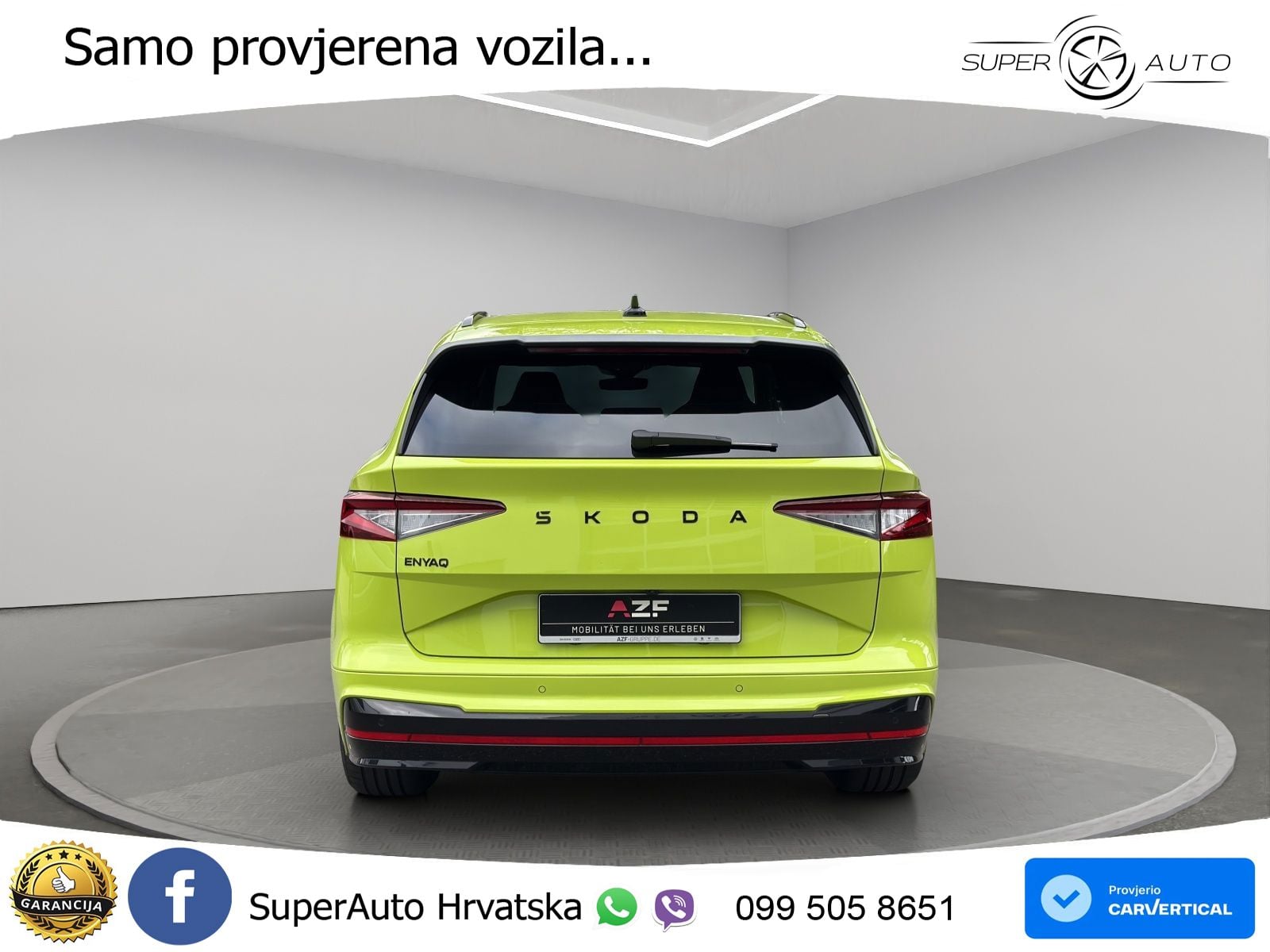 Škoda Enyaq iV RS 82 kWh (340 KS) AWD Lounge LED+GR SJED+ACC