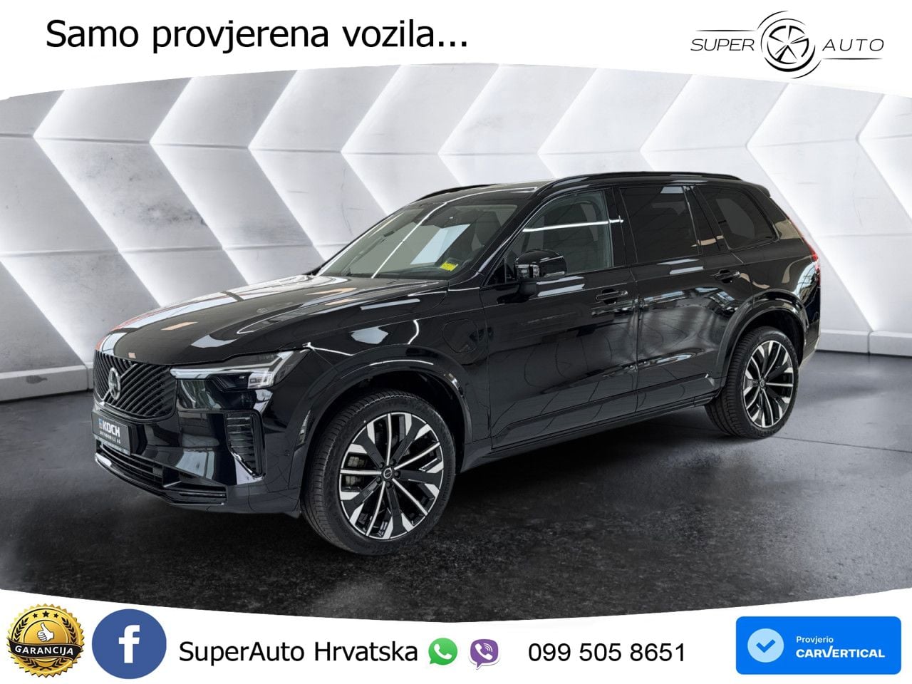 Volvo XC90 2.0 T8 AWD Automatic MATRIX+GR SJED+KAM